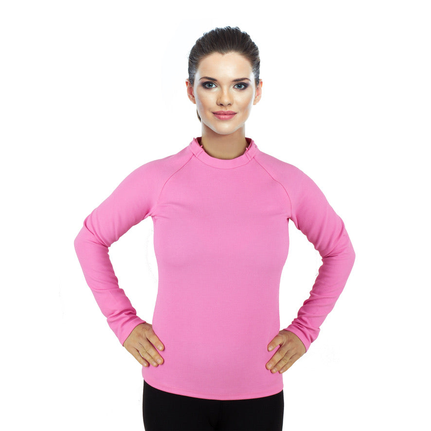 Chest Access Sweater Pink Small