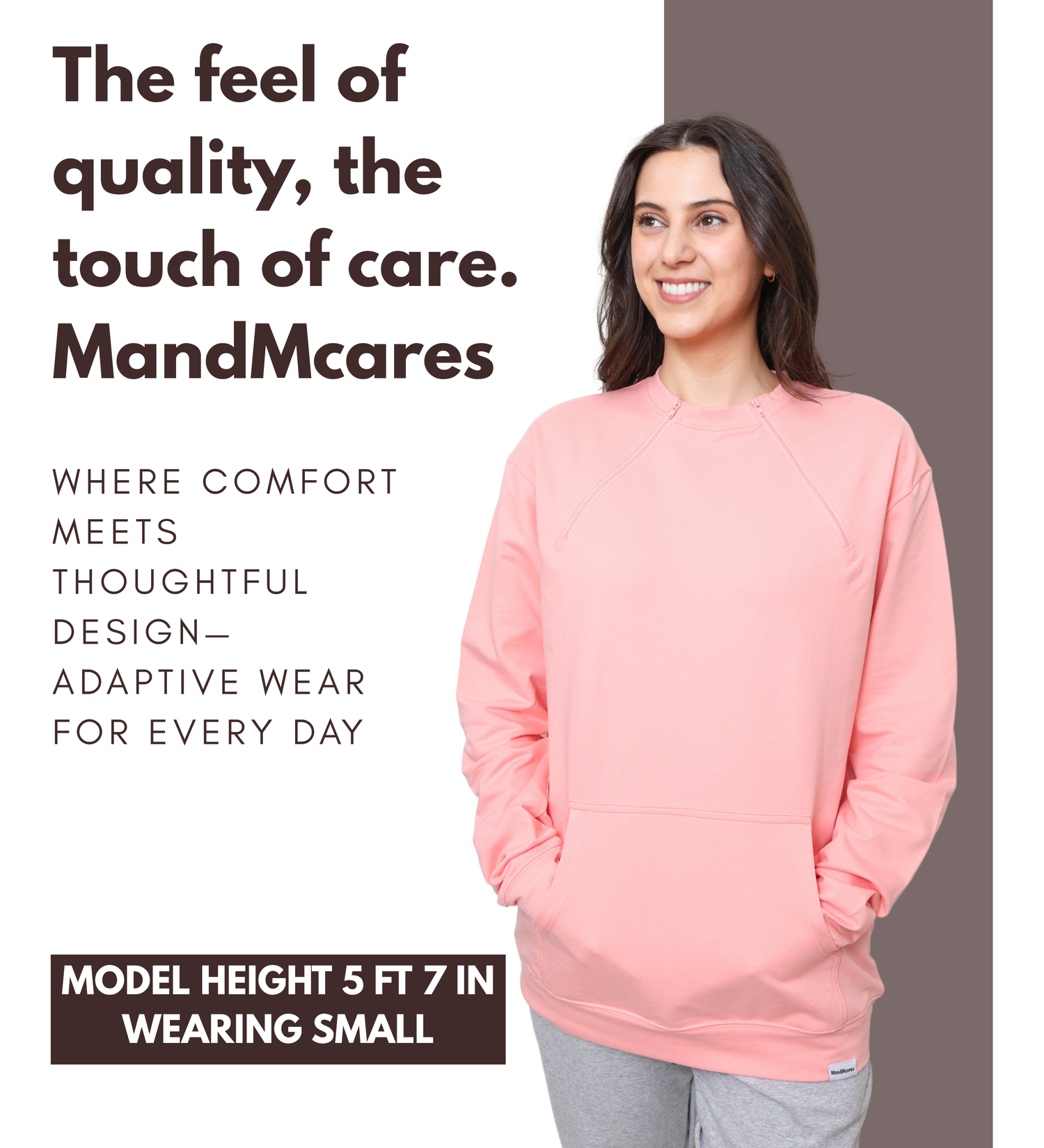 Chest Port Access Sweater. Unisex