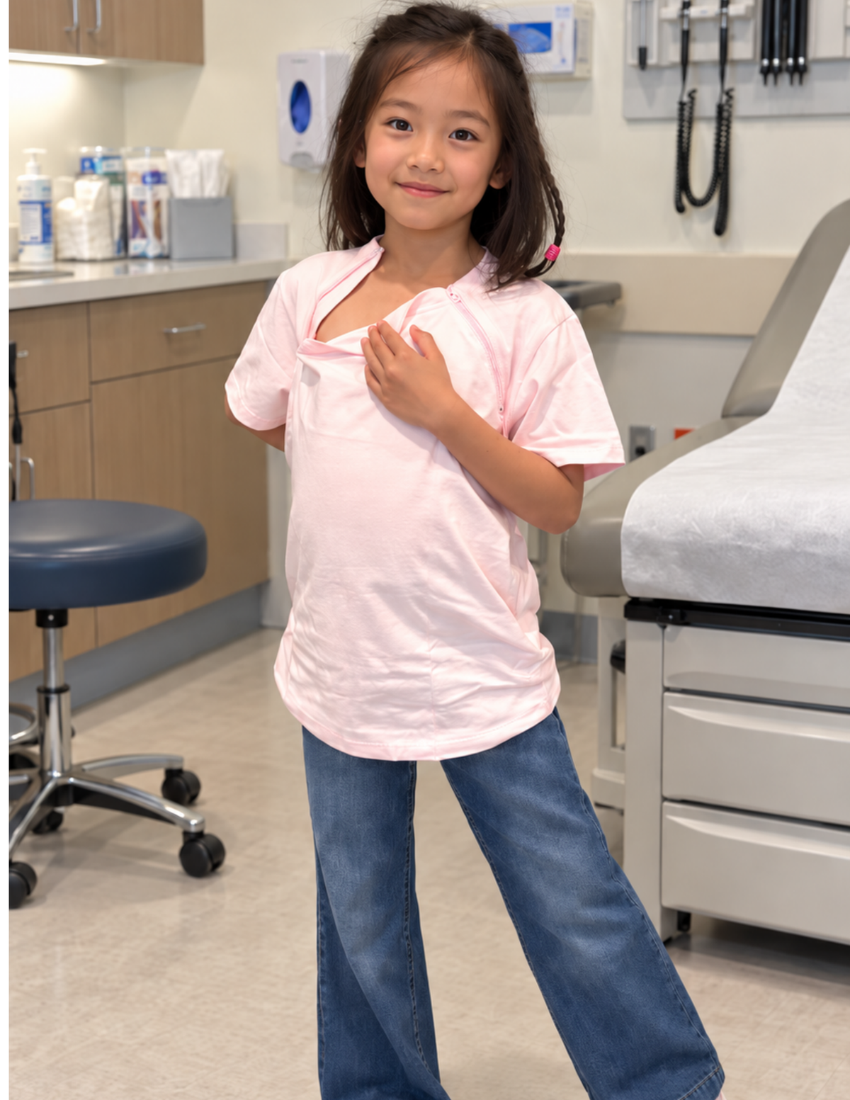 Kids Chest Port Access Shirt