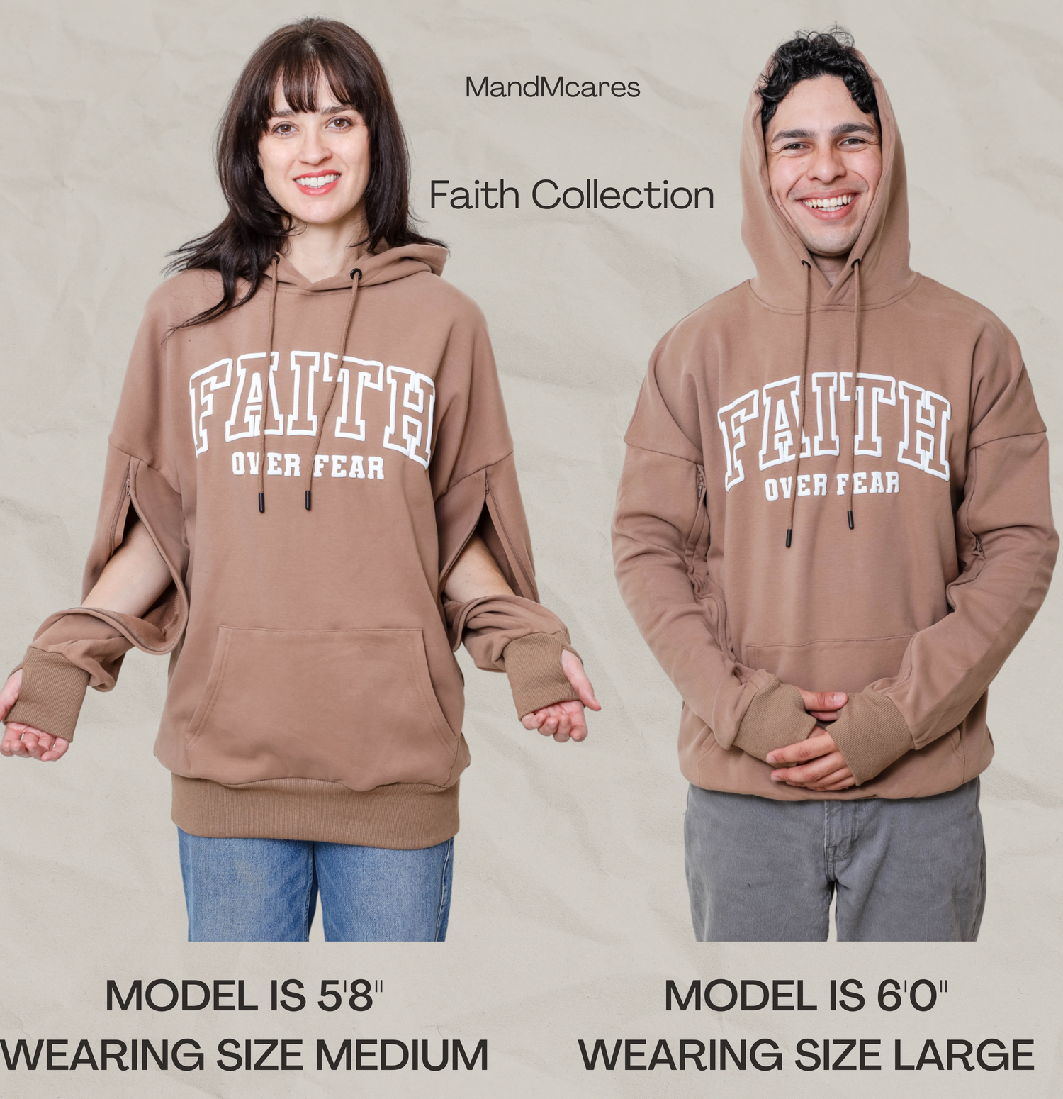 Arm Access Pullover Hoodies