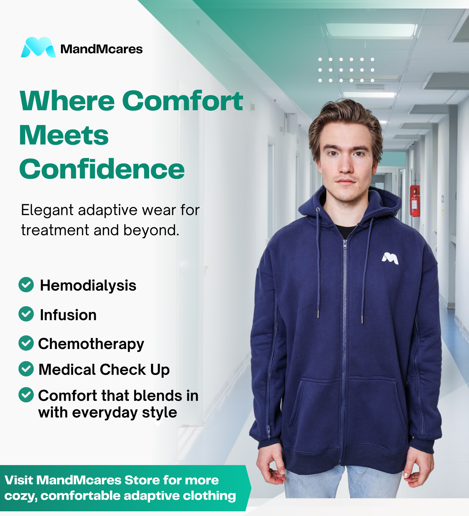 Arm Access Treatment Hoodie