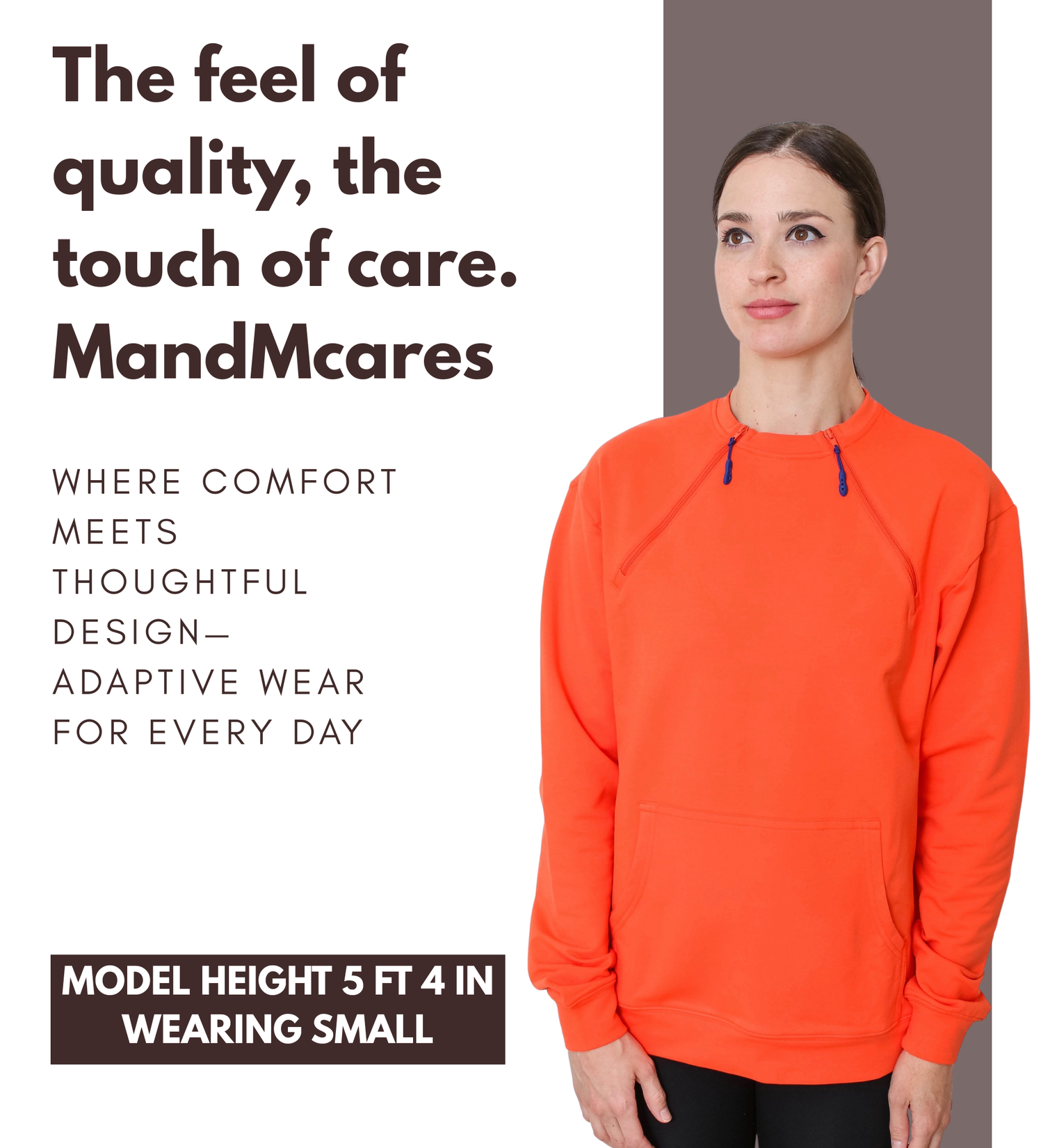 Chest Port Access Sweater. Unisex