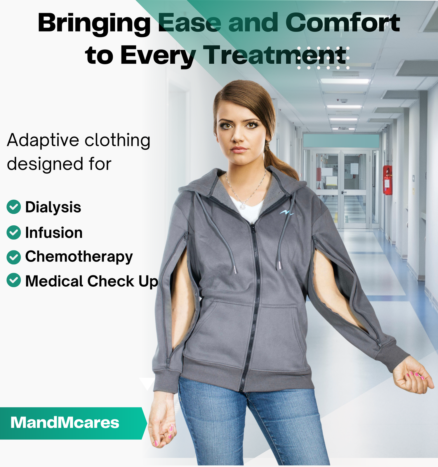 Arm Access Treatment Hoodie