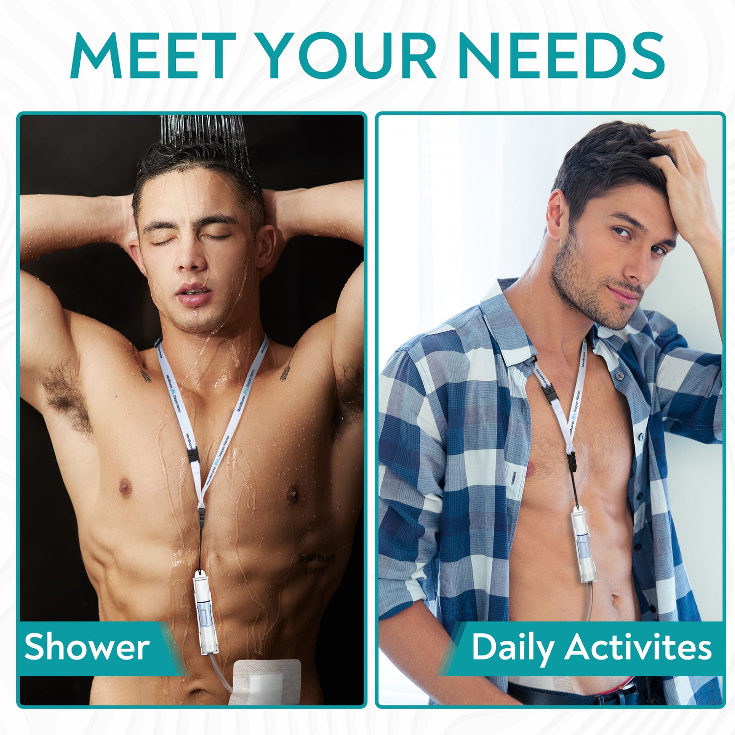 Baxter PD Holder (1 Holder & 2 Buckle Adjustable Lanyards w/ Breakaway Feature)