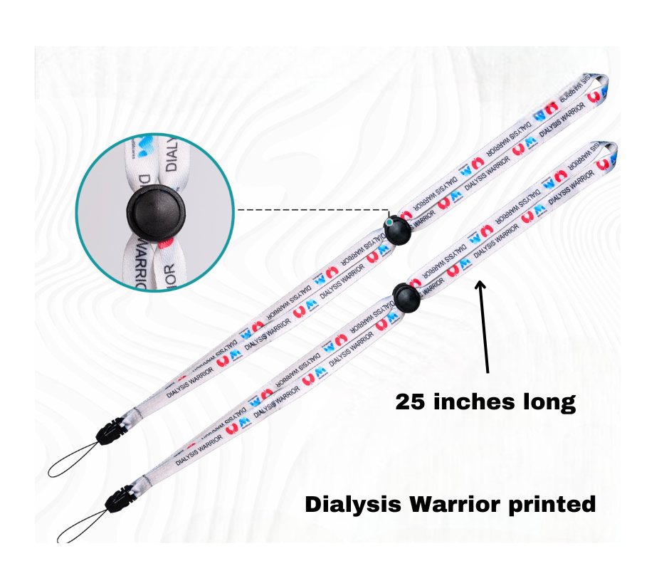 2 Adjustatable Replacement Lanyards for PD Holder