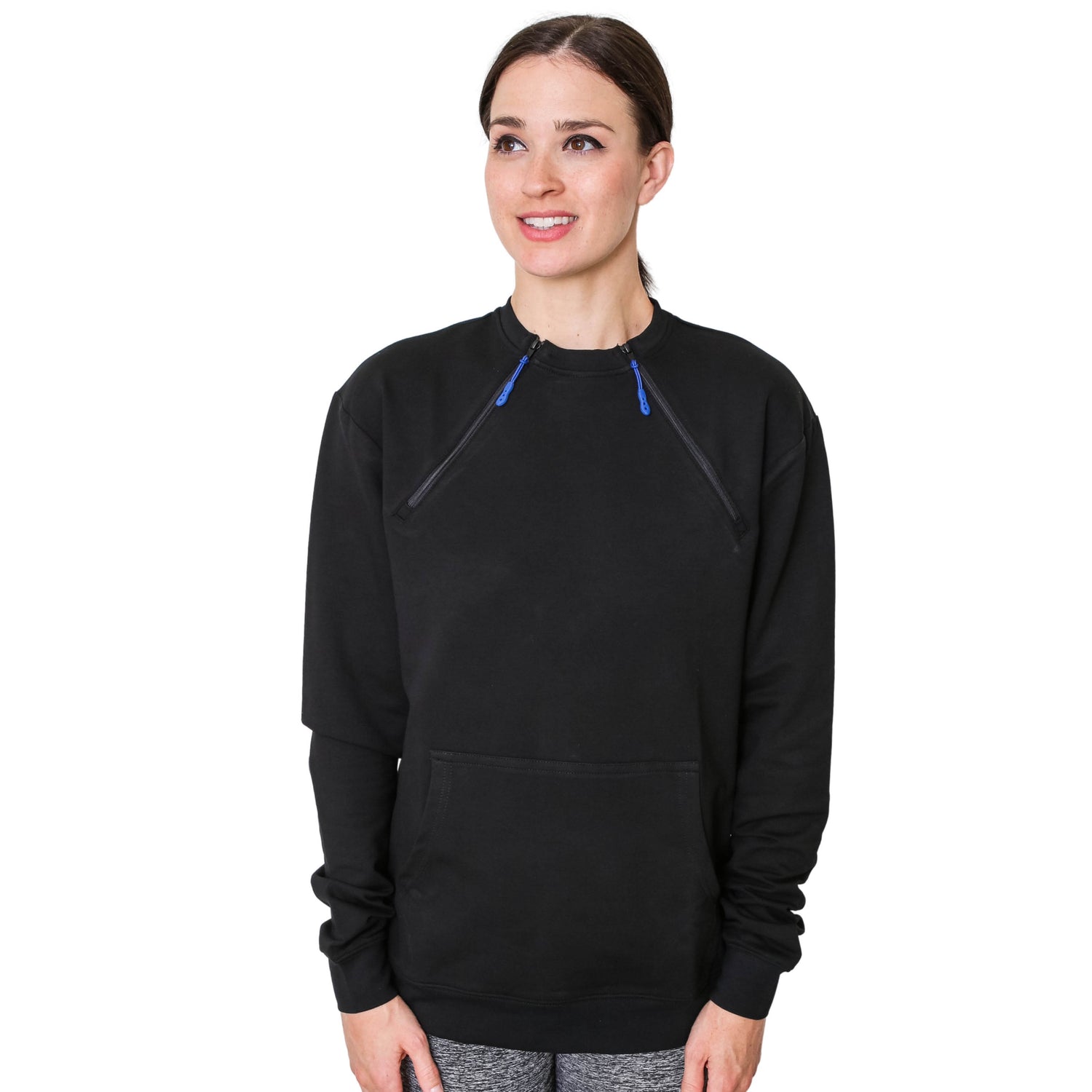 Chest Port Access Sweater. Unisex