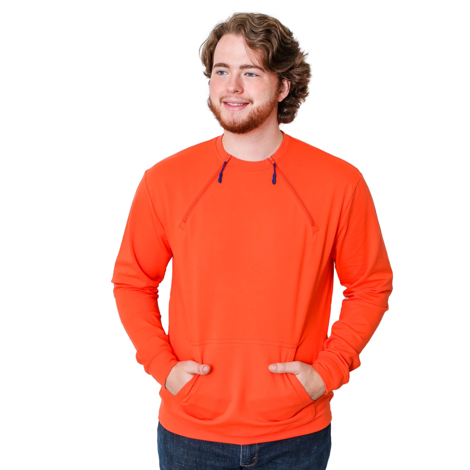 Chest Port Access Sweater. Unisex