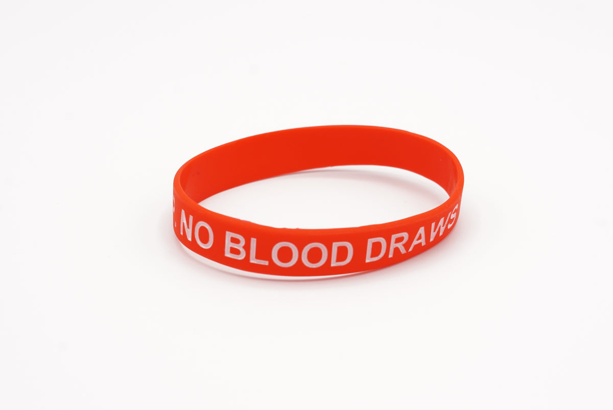 No on sale blood bracelet