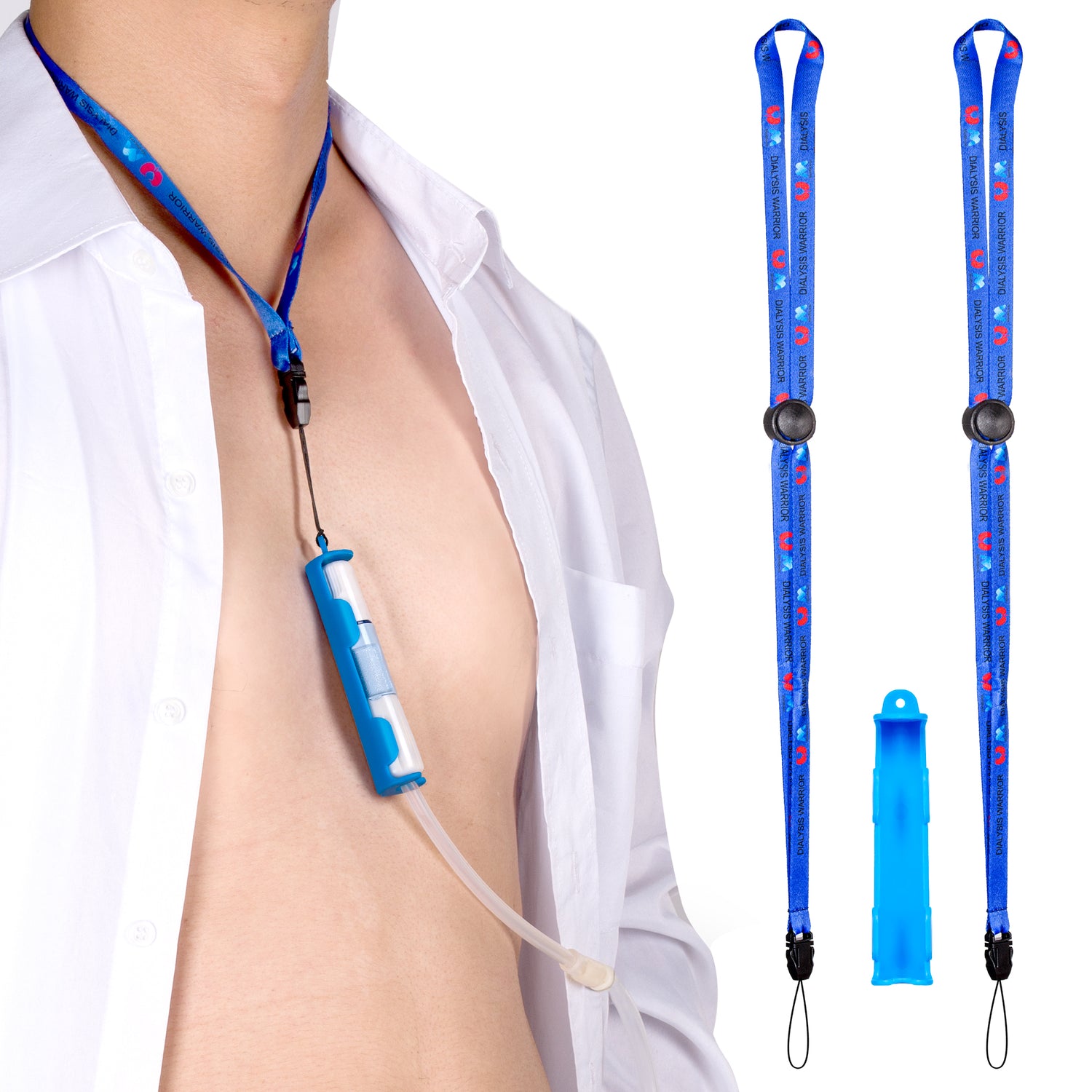 Baxter PD Holder (1 Holder & 2 Spring Adjustable Lanyard)