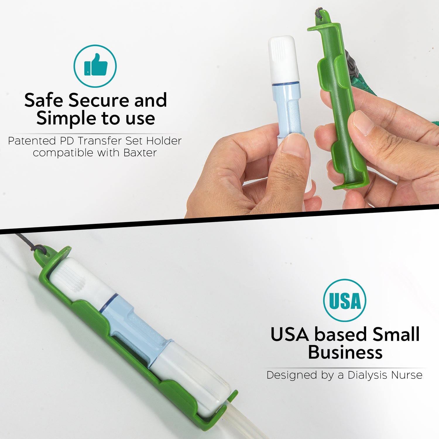 Baxter PD Holder (1 Holder & 2 Spring Adjustable Lanyard)