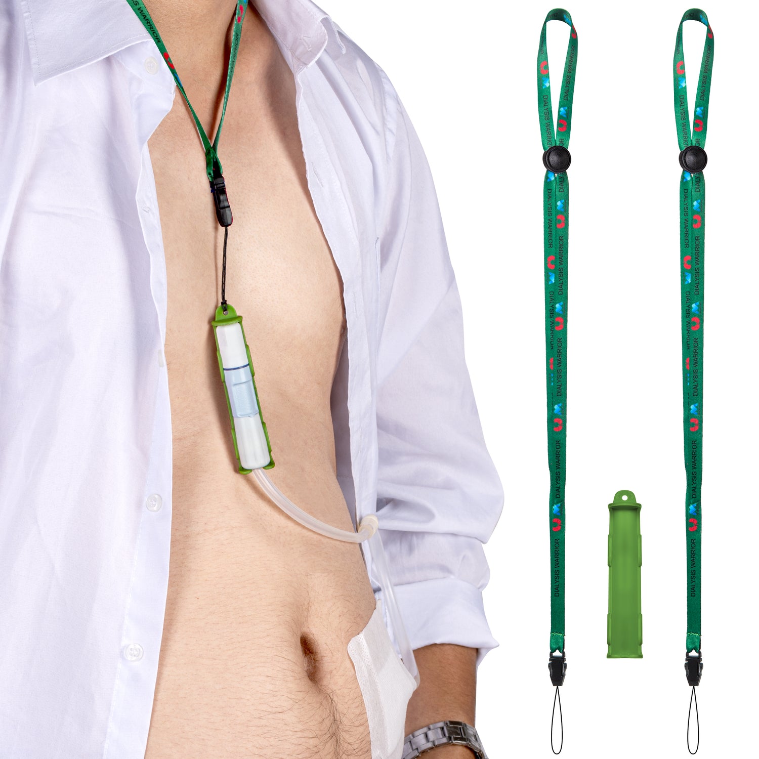 Baxter PD Holder (1 Holder & 2 Spring Adjustable Lanyard)