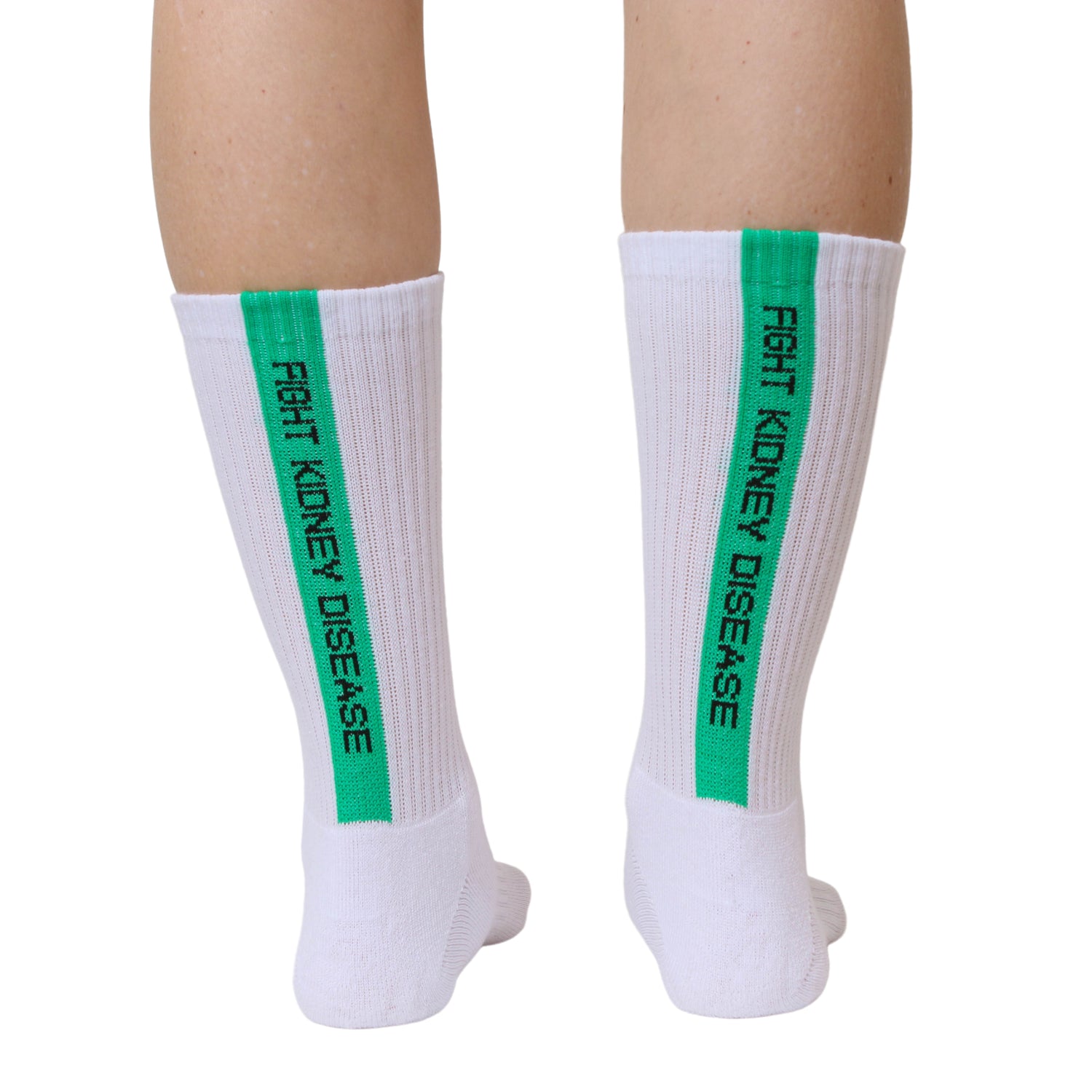 FIGHT KIDNEY DISEASE SOCKS. 100% Organic Cotton.