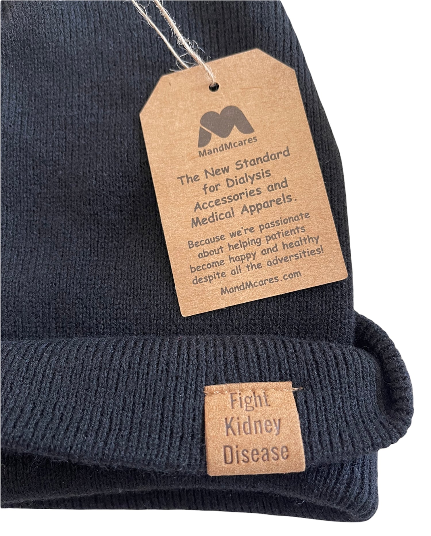 Dialysis Warrior & Fight Kidney Disease Beanie