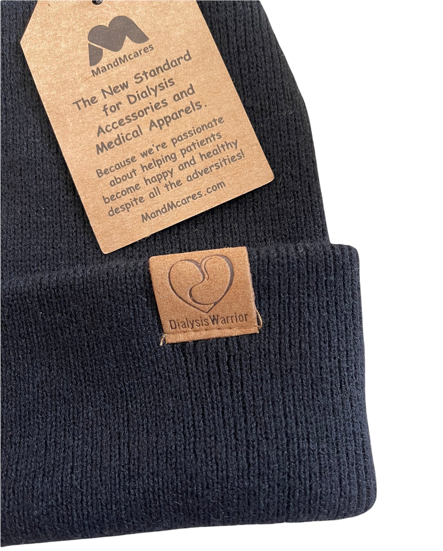 Dialysis Warrior & Fight Kidney Disease Beanie