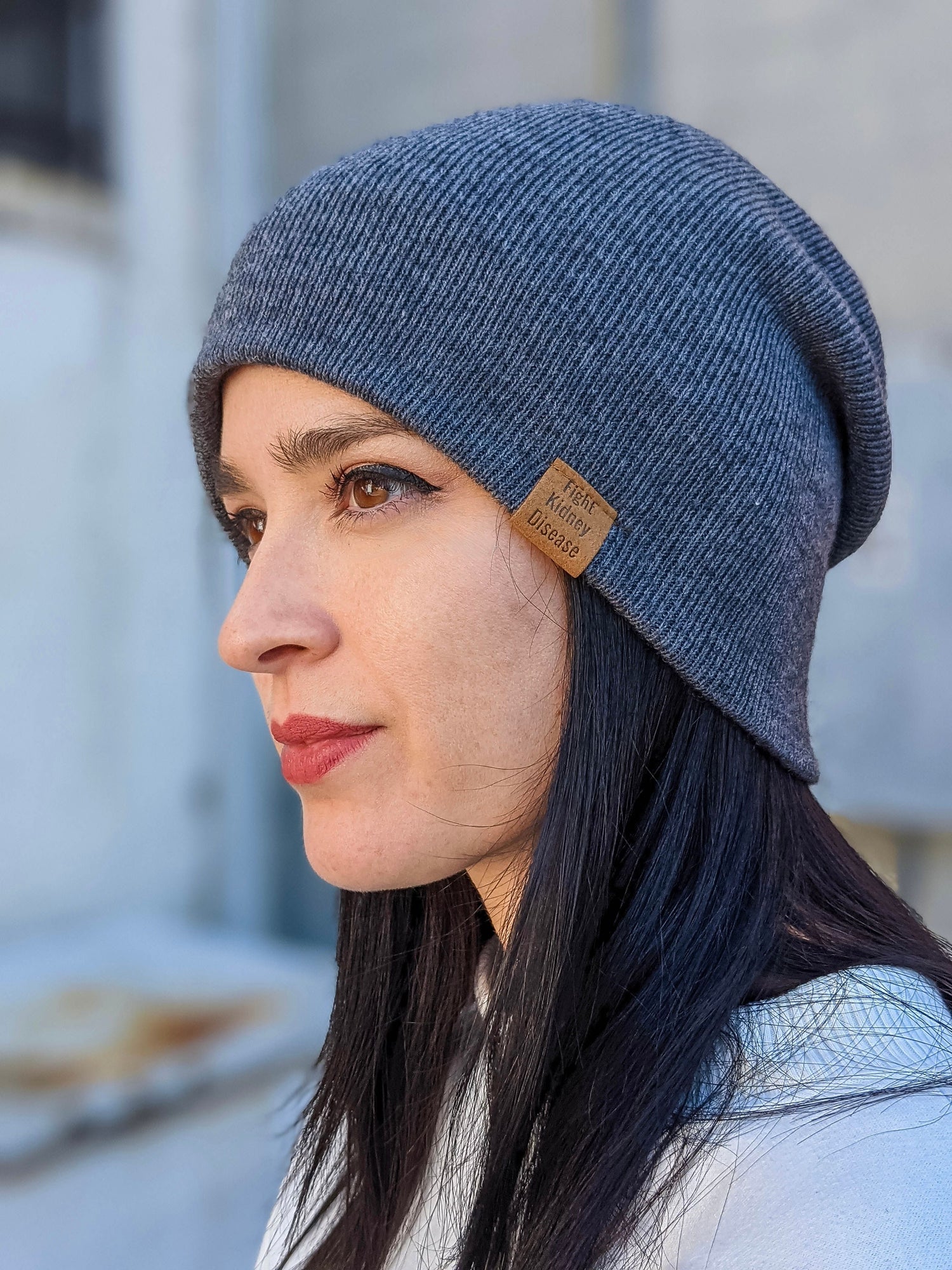 Dialysis Warrior & Fight Kidney Disease Beanie