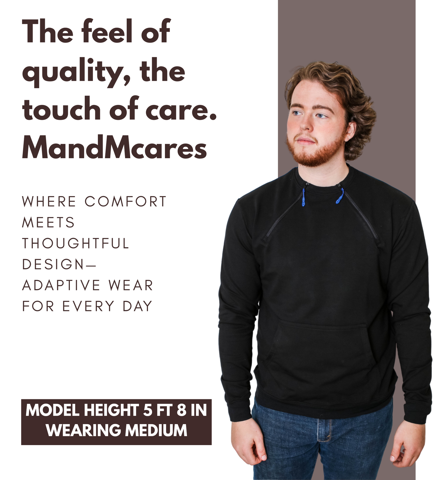 Chest Port Access Sweater. Unisex