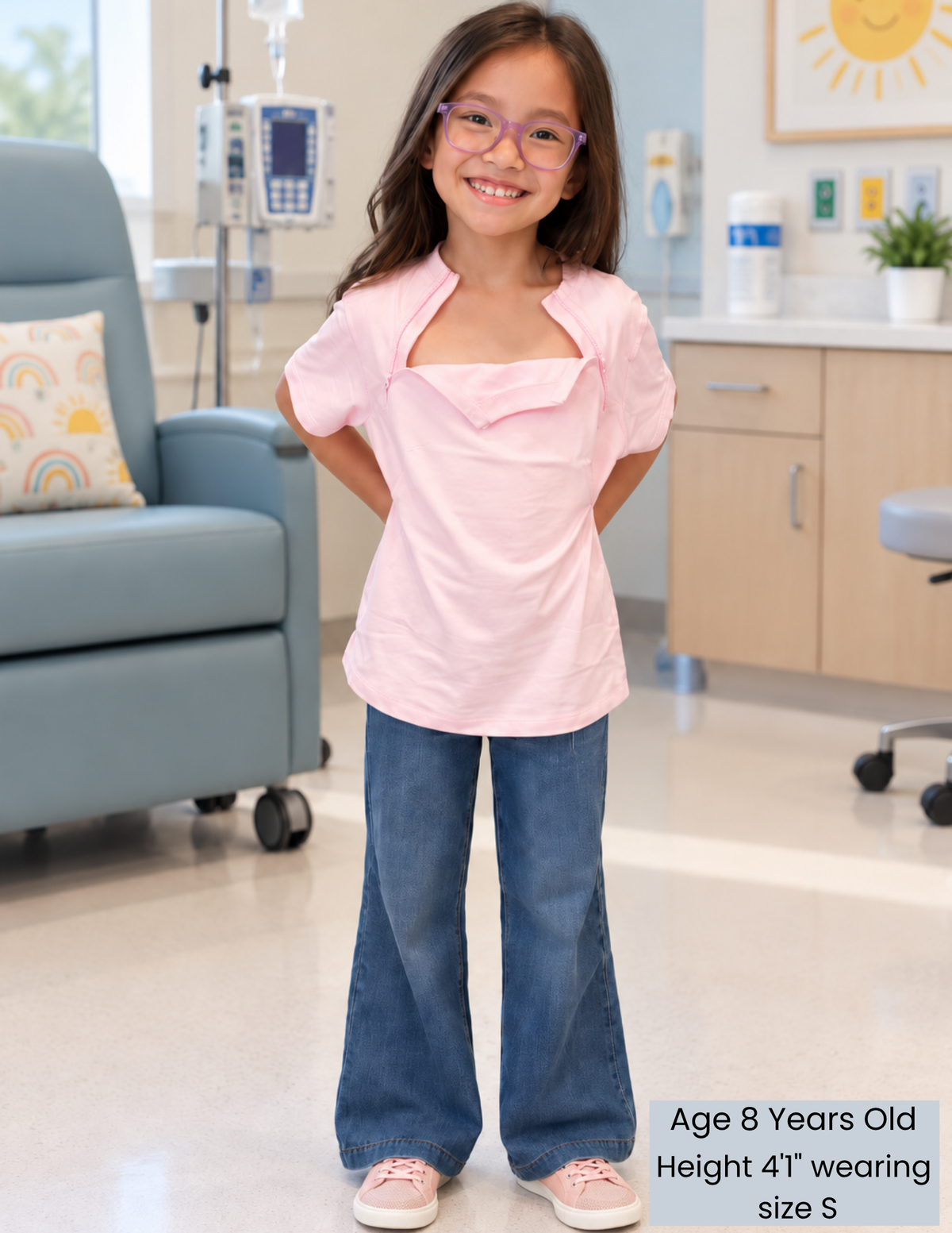 Kids Chest Port Access Shirt