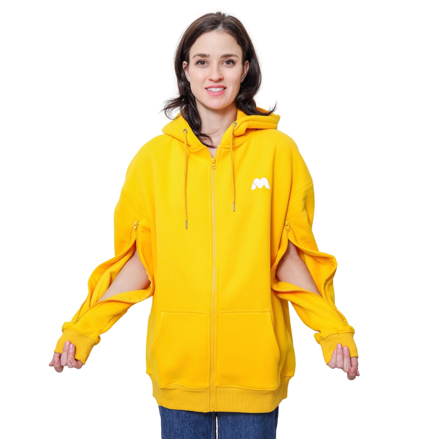 Arm Access Oversized Hoodies for Men and Women