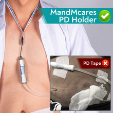 Load image into Gallery viewer, Peritoneal Dialysis Transfer Set Holder for Baxter | 2 Adjustable Lanyard Included