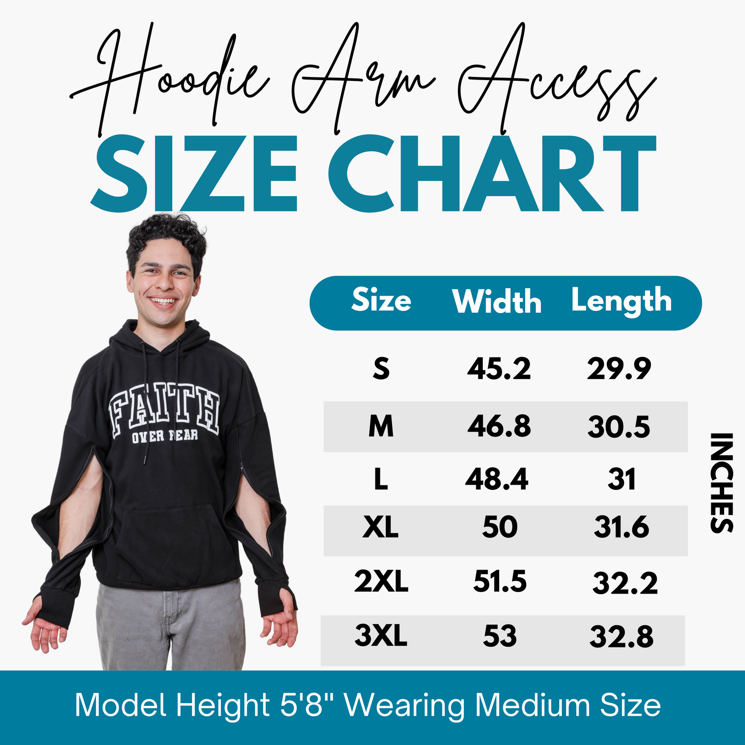 Arm Access Treatment Hoodie Medium Black