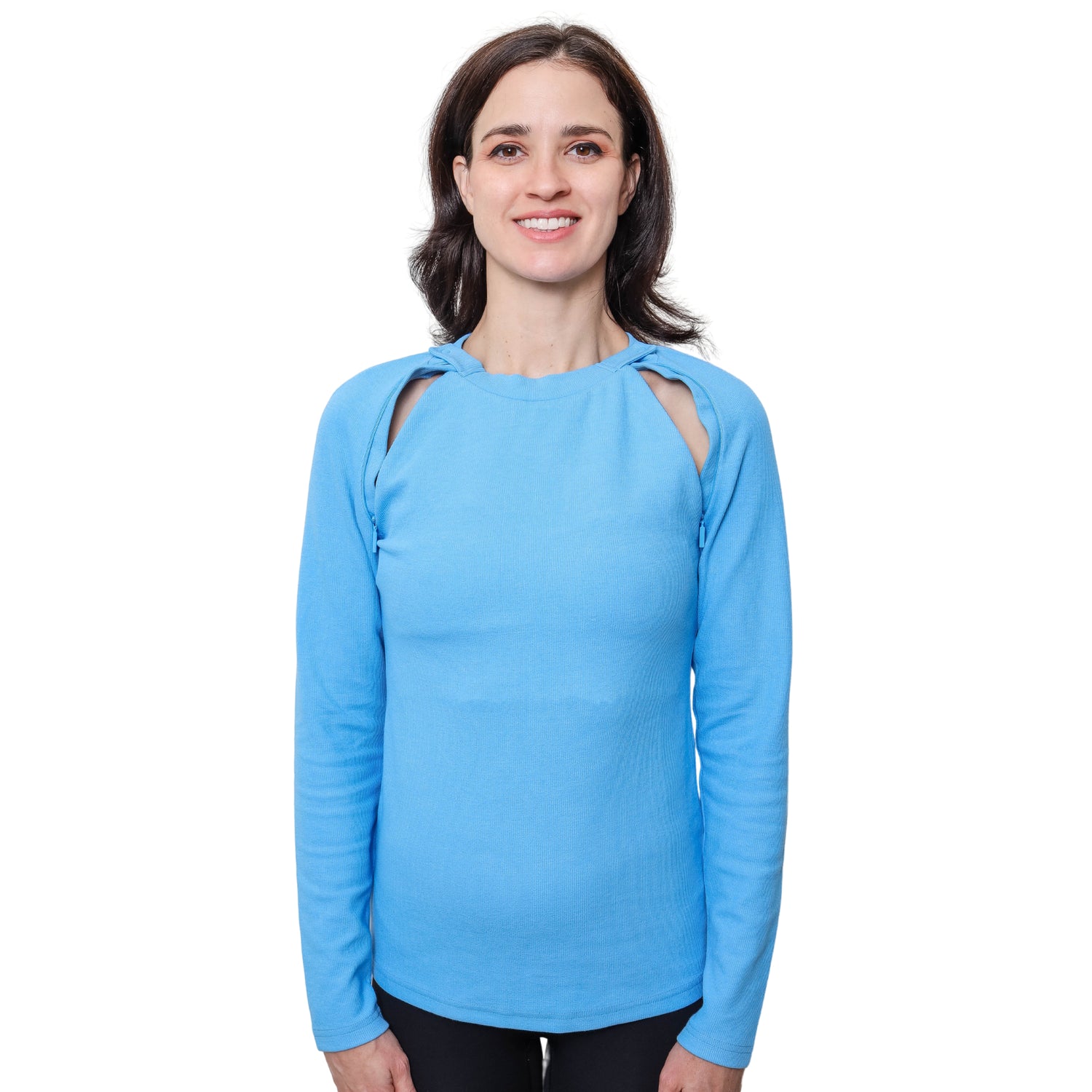 Chest Port Access Sweater