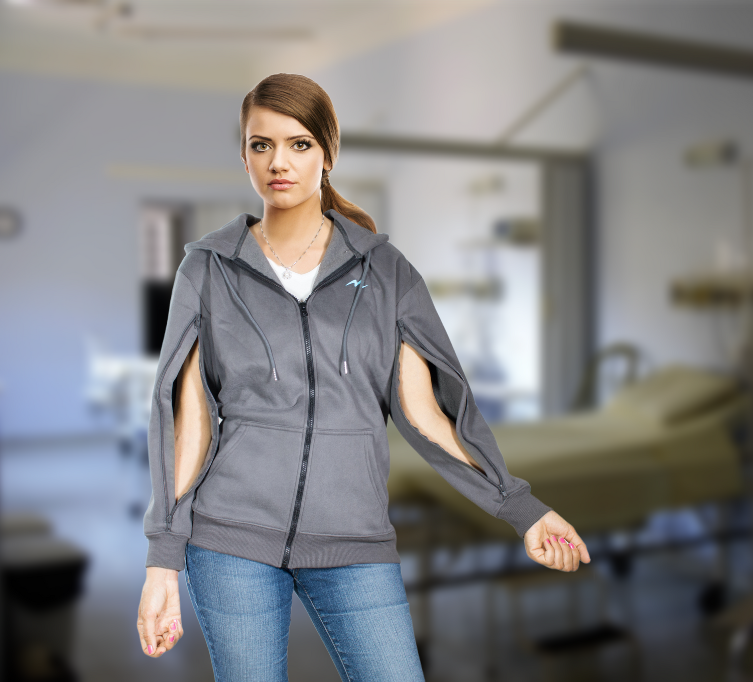Arm Access Oversized Jacket for Men and Women