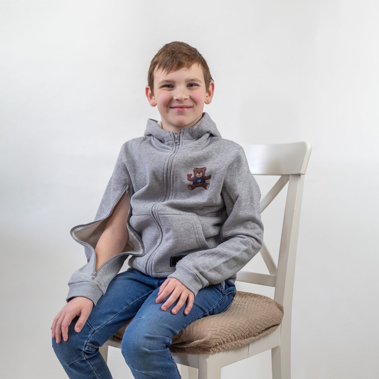 Children's Customized Hoodies for Chemotherapy, Hemodialysis and Infusion Treatments