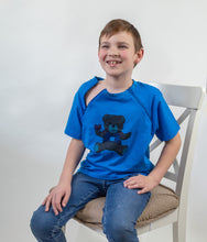 Load image into Gallery viewer, Customized Children&#39;s T-Shirt with Chest Zipper Openings