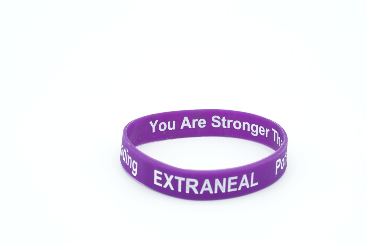 Wristband with Extraneal Precaution Sign