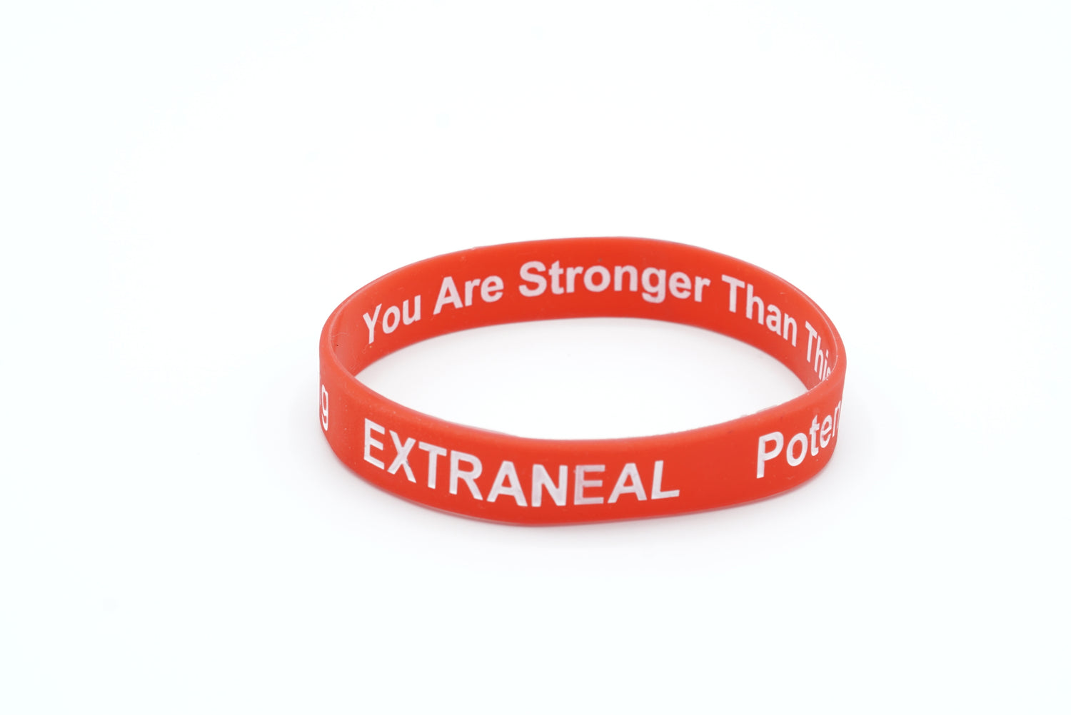 Wristband with Extraneal Precaution Sign