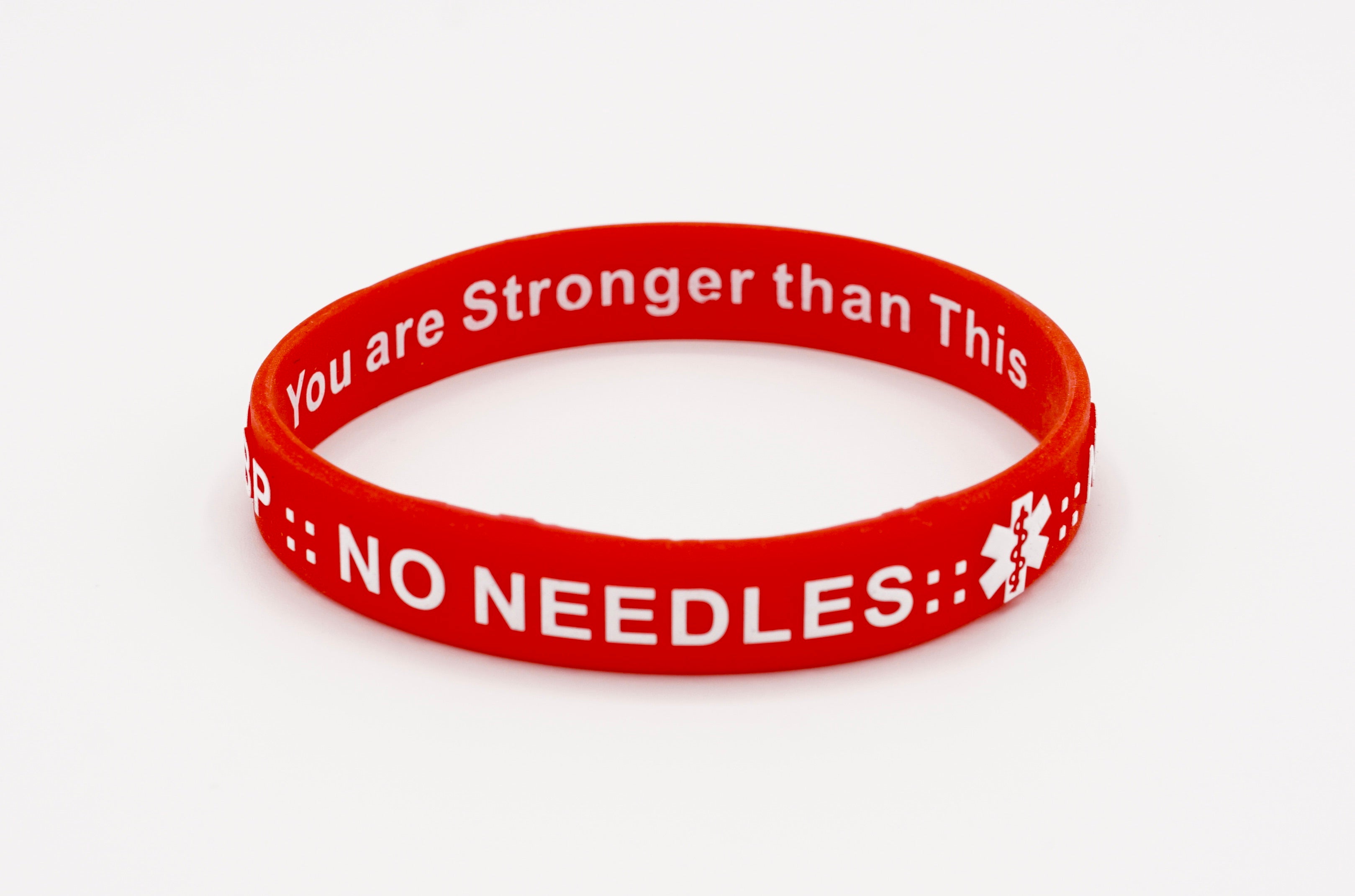 NO BP NO NEEDLES. Medical Alert Wristbands