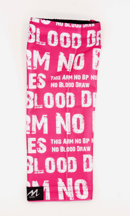 Lower Arm Sleeve forHemodialysis- AV Fistula , AV Graft , PICC Line . With NO BP. NO BLOOD DRAWS. NO NEEDLES PRINT.