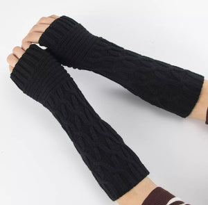 Arm Cover for AV Fistula and AV Graft | Arm Warmers Fingerless Gloves Thumb Hole