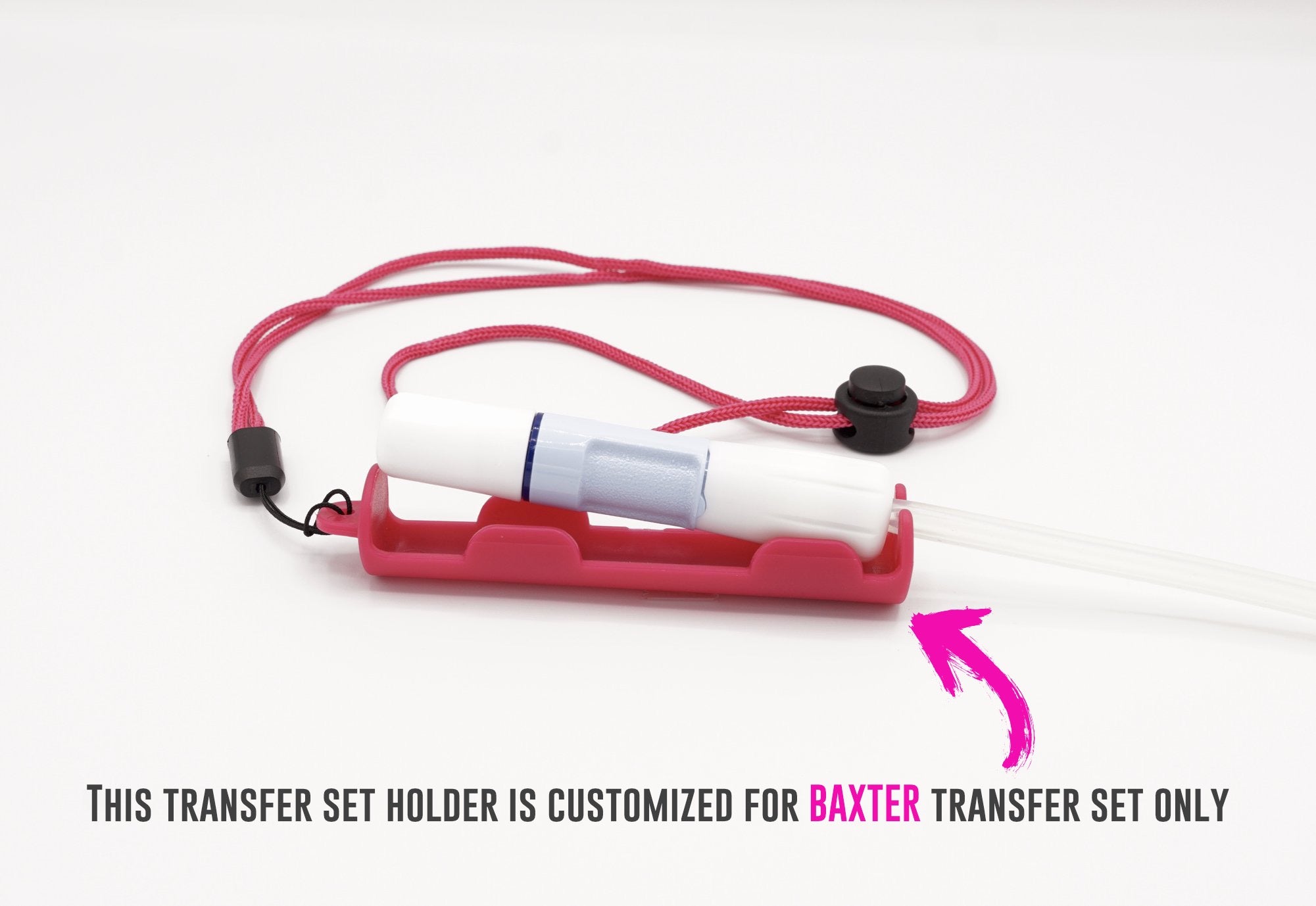 Original Peritoneal Dialysis Transfer Set Holder for Baxter