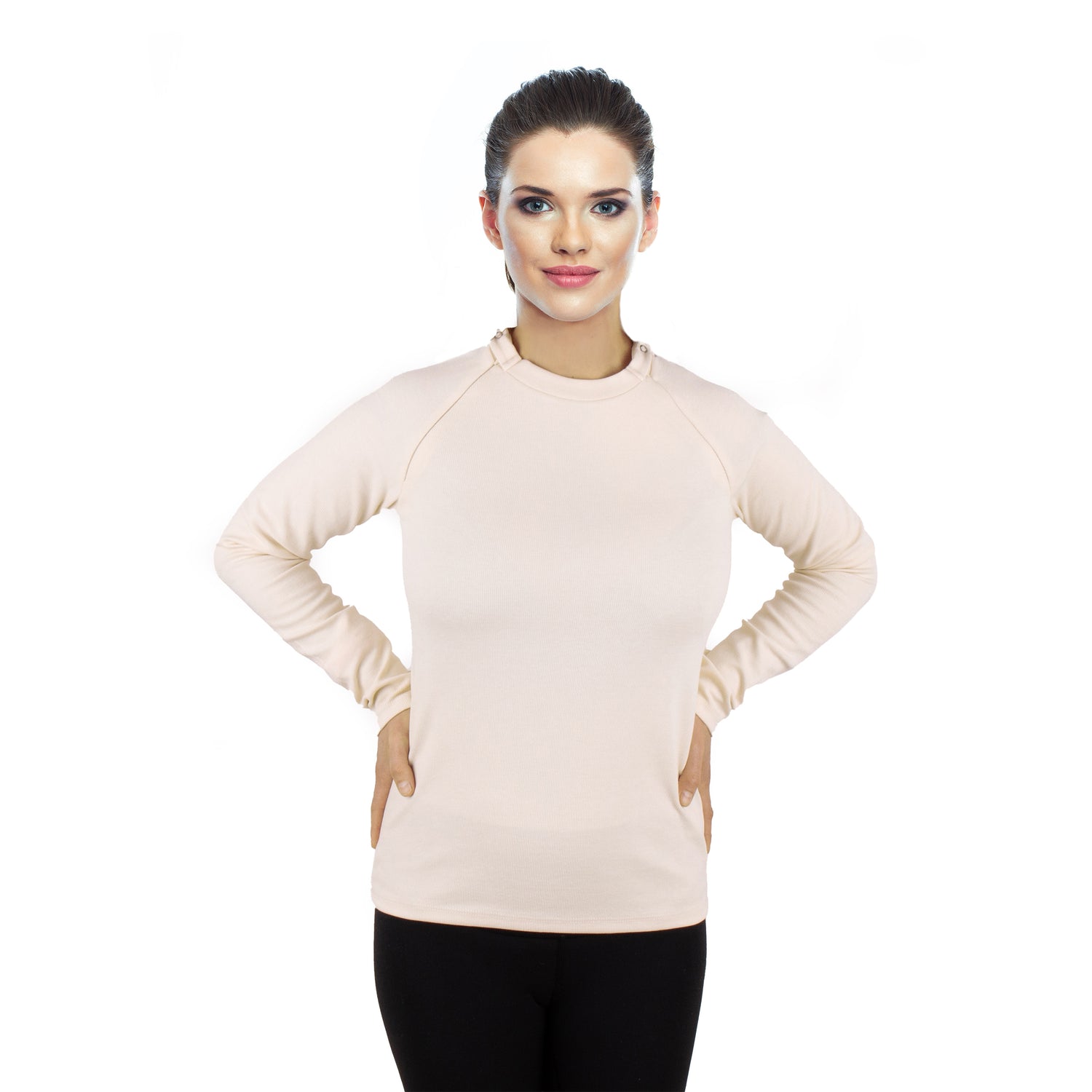 Chest Port Access Sweater