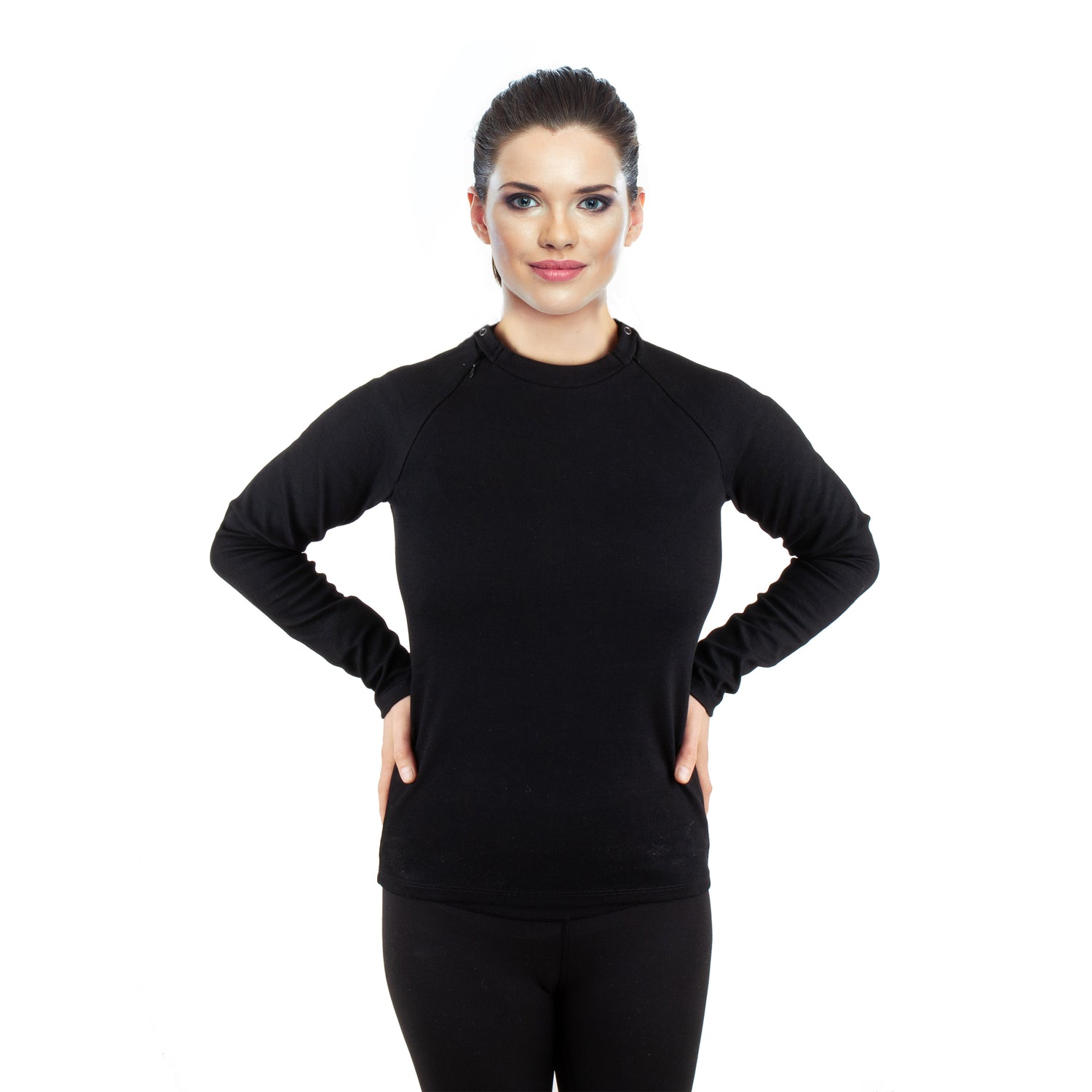 Chest Port Access Sweater