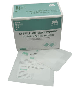Sterile Adhesive Wound Dressing | 4x4 Inches Bordered Gauze